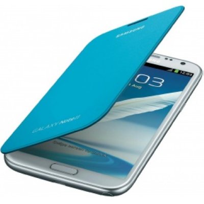   - Samsung EFC-1J9FBEGSTD Flip Cover Blue  GT-N7100 Galaxy Note 2 