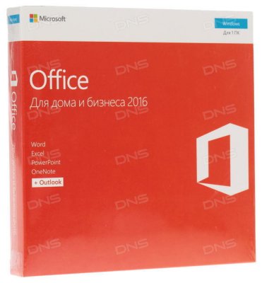     Microsoft Office Home and Business 2016 64 Russian Only DVD (T5D-02705)