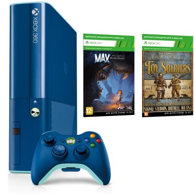     Microsoft XBox 360 360 E 500Gb  + Toy Soldiers + Max: the Curse of Broth