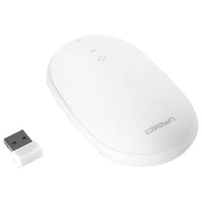    CROWN CMM-1003W 2.4G White USB