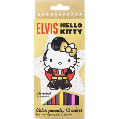     Hello Kitty Elvis, 12 .