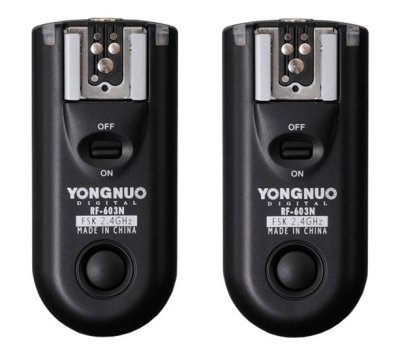    YONGNUO RF-603II N3 2,4 Ghz    .     Nikon D7000