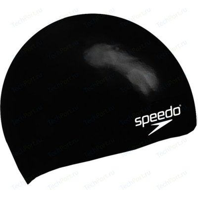      Speedo Plain Moulded Silicone Cap Junior, .8-709900011-736