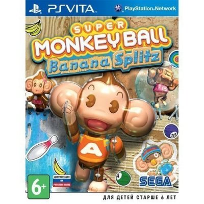    Sony PS Vita Super Monkey Ball Banana Splitz