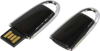   USB Flash Drive 8Gb - Iconik  for Your Logo Black PL-LOCKBL-8GB