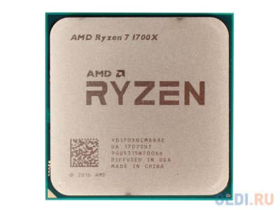    AMD Ryzen 7 OEM (95W, 8/16, 3.8Gh, 20MB, AM4) (YD170XBCM88AE)