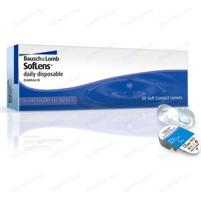     Bausch & Lomb SofLens Daily Disposable 30pk (-1.75/8.6/14.2)