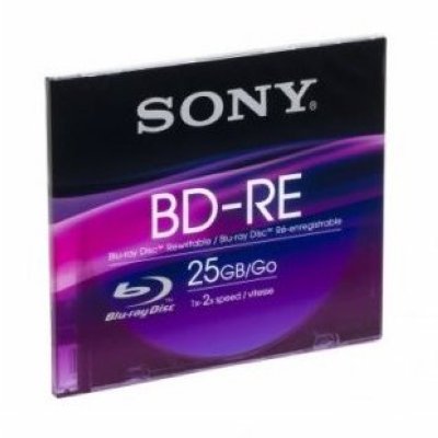    Blu-Ray Sony 25Gb 2x Slim Case (1 ) (BNE25SL)