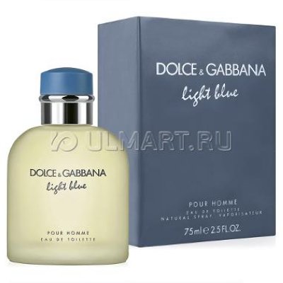     Dolce & Gabbana Light Blue Pour Homme, 75 