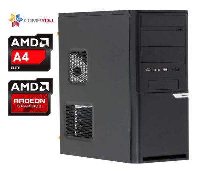     AMD   Office W155 A4-X2 6300 3.7GHz, 4Gb DDR3, 1000Gb, DVD-RW, 450W,