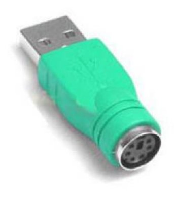    PS/2 (F) - ) USB (AM)