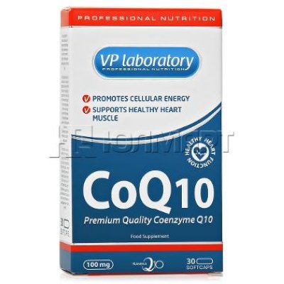      Q10 VP Laboratory Coenzyme Q10 100 mg 30 