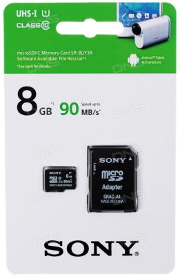     Sony microSDHC 8  [SR8UY3AT]