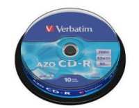   Verbatim 43429  CD-R 700 , 80 ., 52x, 10 ., Cake Box, DL+