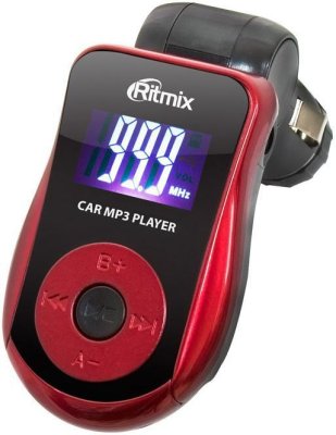    FM- Ritmix FMT-A720 red SD USB 5m MP3 (FMT-A720)