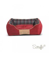   SCRUFFS Highland Box Bed 50x40 Red    