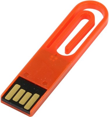   USB Flash Drive 8Gb - Iconik  for Your Logo Red PL-CLIPR-8GB