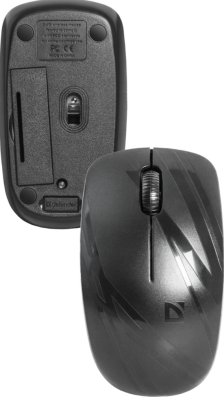    Defender Optical Mouse Datum (MM-070 Black) (RTL) USB 5btn+Roll (52070)