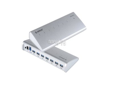    USB H73 USB3.0 7-ports Silver