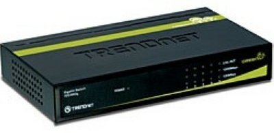   TRENDnet TEG-S50g 5-port Gigabit GREENnet Switch (5UTP 10/100/1000 Mbps)