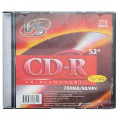    CD-R 700Mb 52x SlimCase (5 ) VS