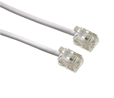      Greenconnect 6P4C/6P4C 15m White GCR-TP6P4C-15.0m