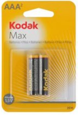   Kodak MAX LR03  (K3A-2) AAA, 2   