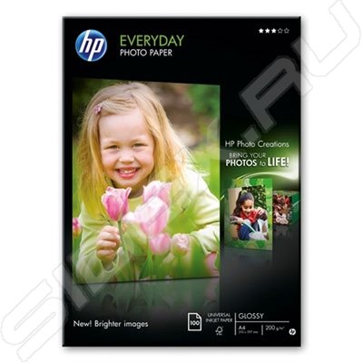    HP Q2510A A4 Everyday Semi-glossy Photo, 175 g/m, (100 sheets)