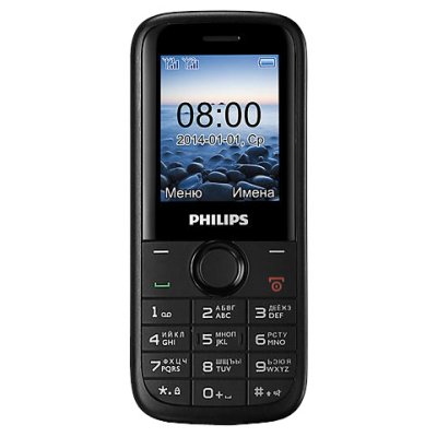     Philips E120 (Black) 2SIM/1.77"/800 