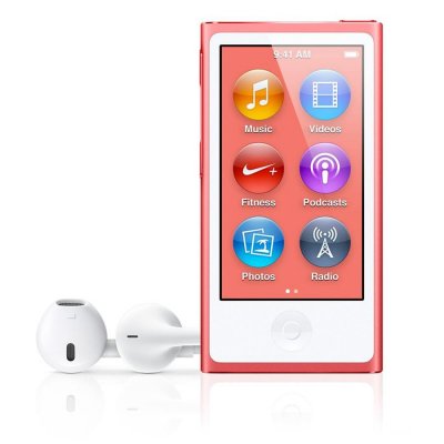   MP3  Apple iPod Nano MD475QB/A   FM , AAC, AIFF, Apple Lossless, HE-AAC, WAV,