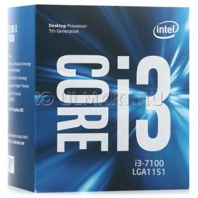    Intel Core i3-7100 Kaby Lake (3900MHz, LGA1151, L3 3072Kb) BOX