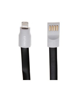     Exployd USB 2.0 to Lightning 0.2m Black EX-K-00055