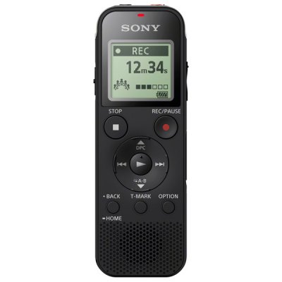 Товар почтой Диктофон Sony ICD-PX470 Диктофон со вст.картой памяти,4 Гб,черный