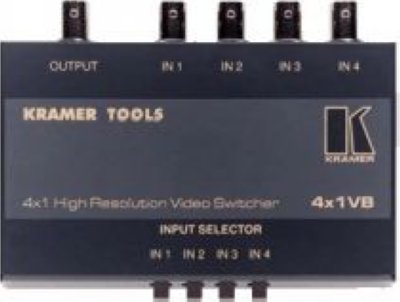 Товар почтой Kramer 4x1VB Коммутатор 4x1 (разъемы BNC), 400 МГц