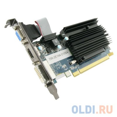    1Gb (PCI-E) Sapphire HD6450 (HD6450, GDDR3, 64 bit, VGA, DVI, HDMI, Low Profile, OEM)