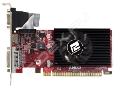   PowerColor PCI-E AXR5 230 2GBK3-LHE BULK AMD Radeon R5 230 2048Mb 64bit DDR3 625, 1000 DV
