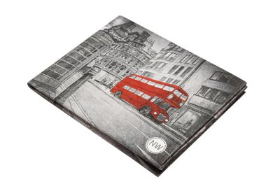     New Wallet NW-022 Red Bus