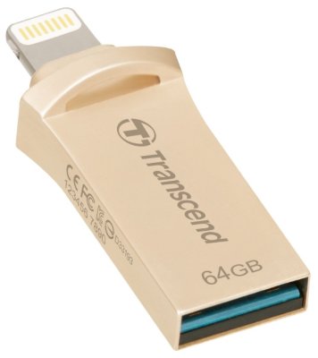   USB Flash  Transcend 64Gb JetDrive Go 500 Gold (TS64GJDG500G)