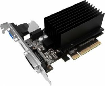   Palit PCI-E nVidia GT730 2048Mb GeForce GT 730 2048Mb 128bit DDR3 535, 1400 DVI, HDMI, CR