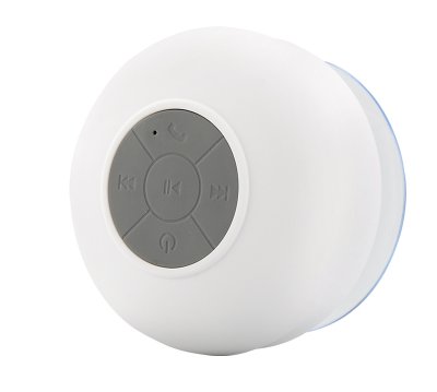   - Waterproof Bluetooth Shower speaker White