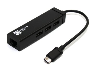    USB 5bites 3xUSB 3.0 - RJ45 UA3C-45-05BK Black