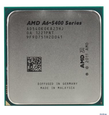   AMD A6 5400-K OEM SocketFM2 (AD540KOKA23HJ)
