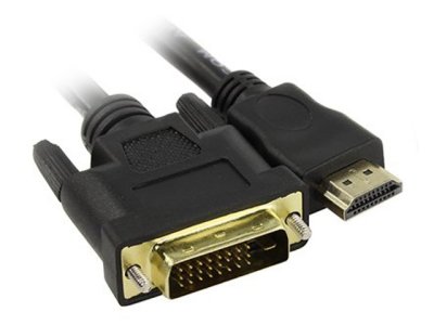    HDMI to DVI-D (19M -25M) 1.8 , TV-COM (LCG135E-1.8M)