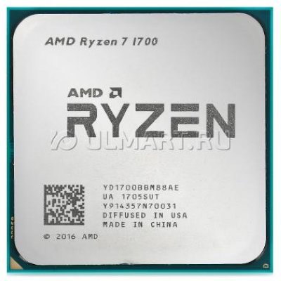    AMD Ryzen 7 1700 Summit Ridge (AM4, L3 16384Kb) BOX