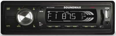    SOUNDMAX SM-CCR3048F, USB, SD/MMC