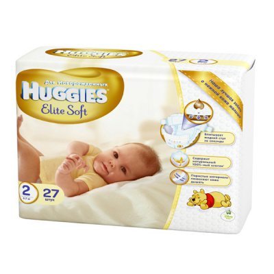      Huggies 9400812 Elite Soft