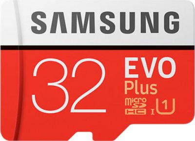     Micro SDHC 32Gb Class 10 Samsung EVO PLUS UHS-I U1 MB-MC32GA/RU + SD adapter