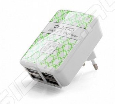      Qumo Auto Energy QC 3.0 3A (2A+2A) USB 
