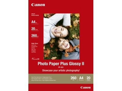    Canon Photo Paper Plus Glossy II PP-201, A4, 260 / 2