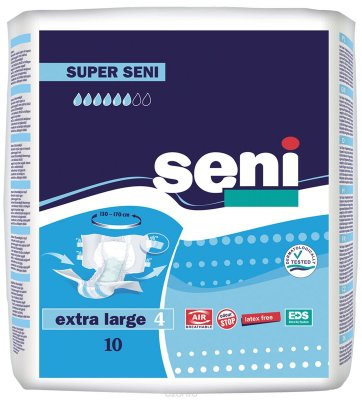      Seni Super Plus (  ), Extra Large, 10 .